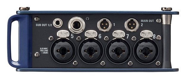 ZOOMよりマルチトラックフィールドレコーダー「F8」が発売に。最大で10