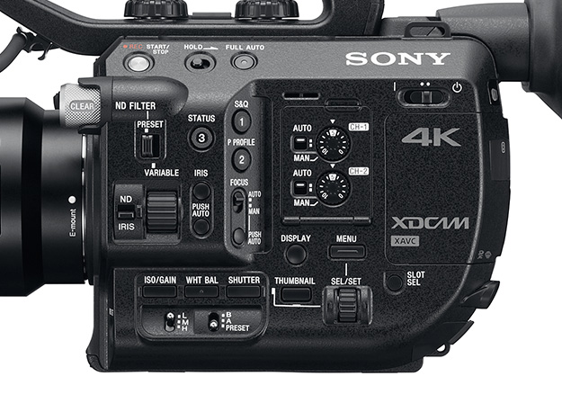 ソニー、レンズ交換式XDCAMメモリーカムコーダー「PXW-FS5」を発表