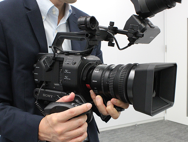 ソニー、電子式可変NDフィルターを搭載したXDCAMメモリーカムコーダー