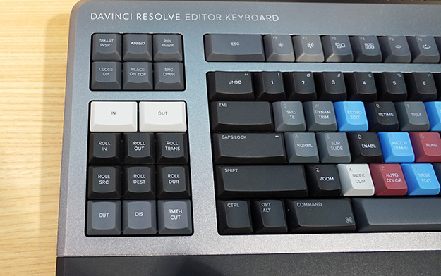 NAB2019]ブラックマジックデザイン、DaVinci Resolve専用の編集キー