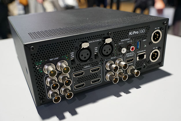 NAB2019]AJA、マルチチャンネルH.264レコーダー/プレイヤー「Ki Pro GO