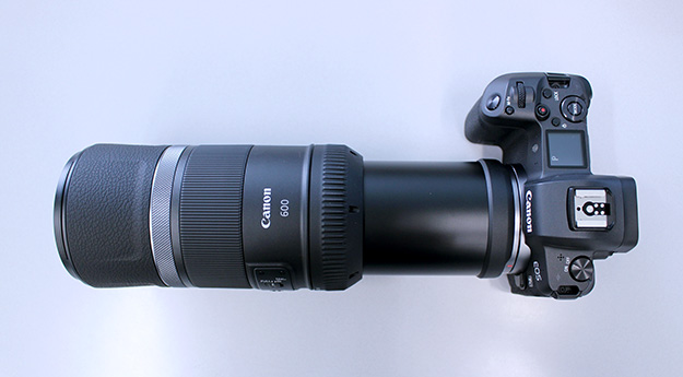 キヤノン、小型軽量の超望遠単焦点レンズ「RF600mm F11 IS STM