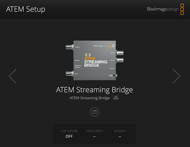 その他 BlackmagicDesign / ATEM Streaming Bridge Media | Blackmagic Design