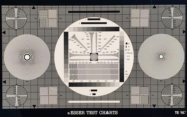 レンズテストチャート