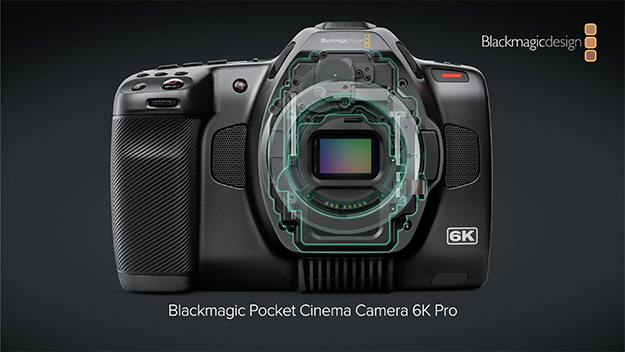 ブラックマジックデザイン、内蔵NDフィルターやオプションのビュー