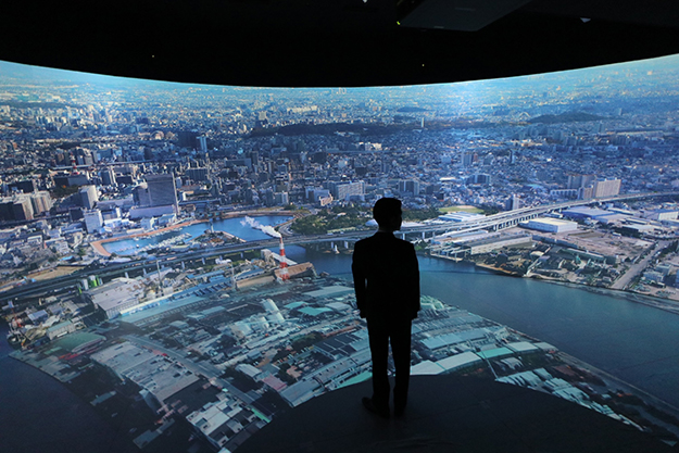 キヤノン体感型映像空間を構築サブ