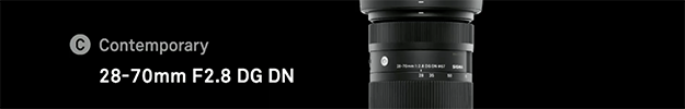 シグマ、28-70mm F2.8 DG DN Contemporary発表