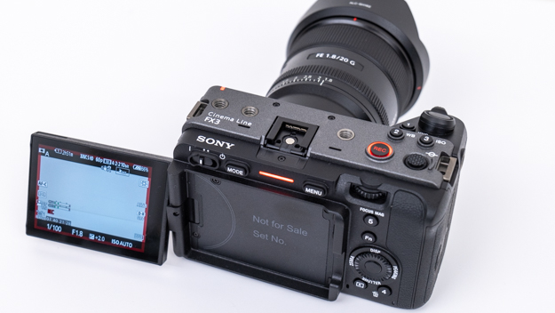 ソニーFX3説明写真