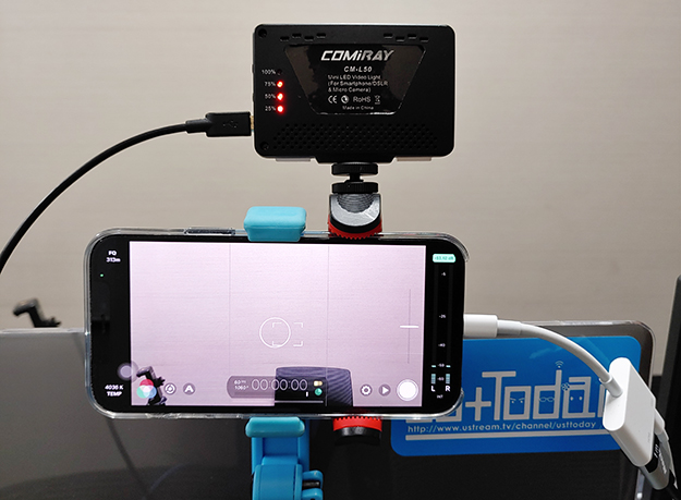 ライブ配信手帖_スマホカメラ