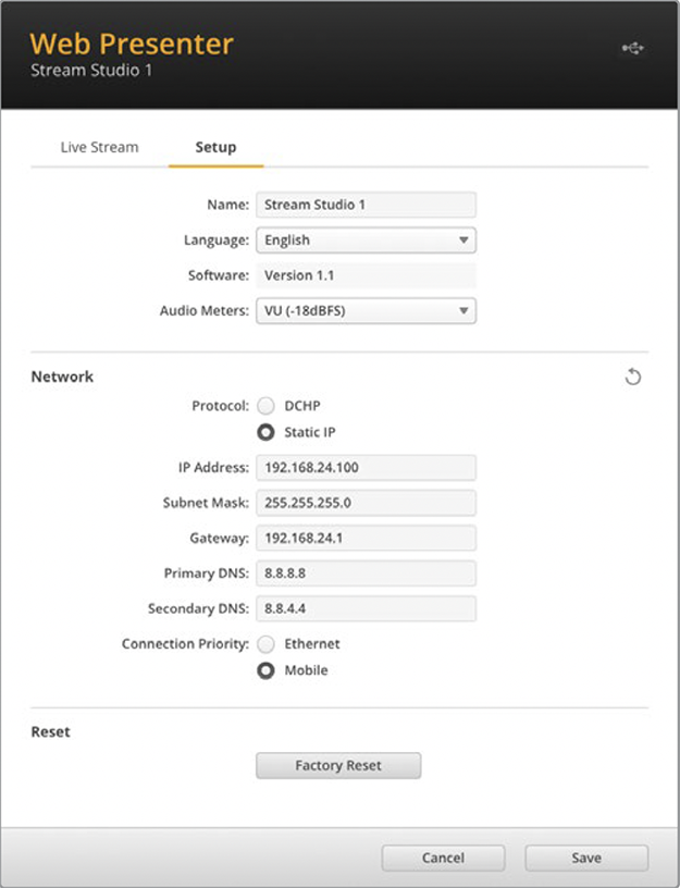 Web Presenter HDレビュー説明画像