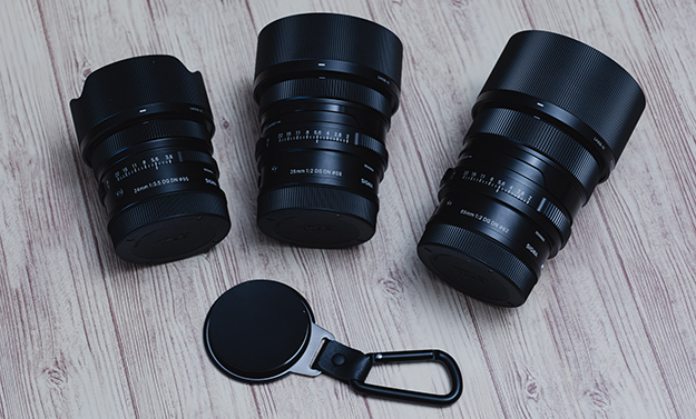 シグマIシリーズ3本説明写真