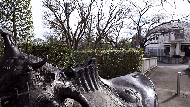 早速オブジェがあったのでパチリ