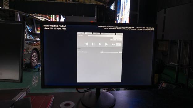 バーチャルプロダクション特集DIOLITE×セカンドステージ説明写真
