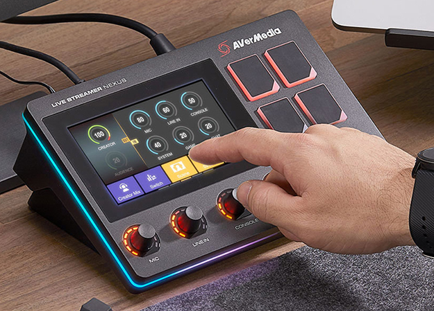 AVerMedia、LIVE STREAMER NEXUS「AX310」発売。オーディオミキサー