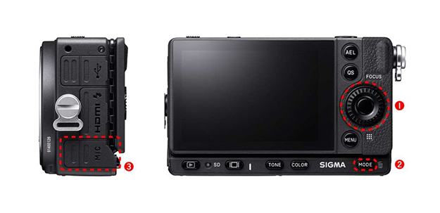 SIGMA fp ダイヤル・ボタン換装サービスメイン写真