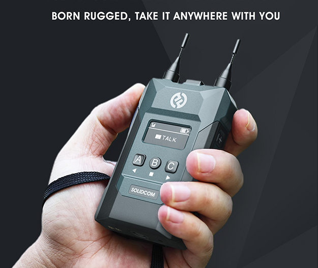 HOLLYLAND Solidcom M1ワイヤレスインカム（8ベルトパック） デジタルワイヤレスインカム（ベルトパック8台セット）Hollyland