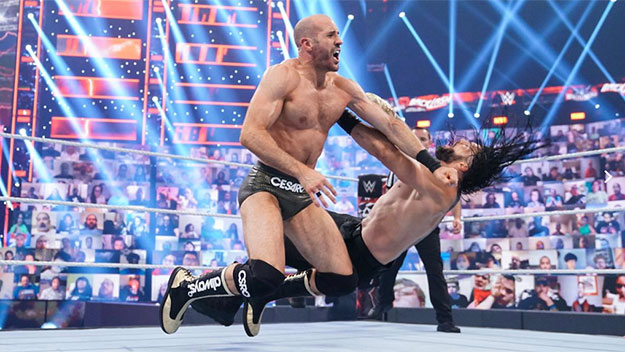 WWEにおけるリモート観戦の例