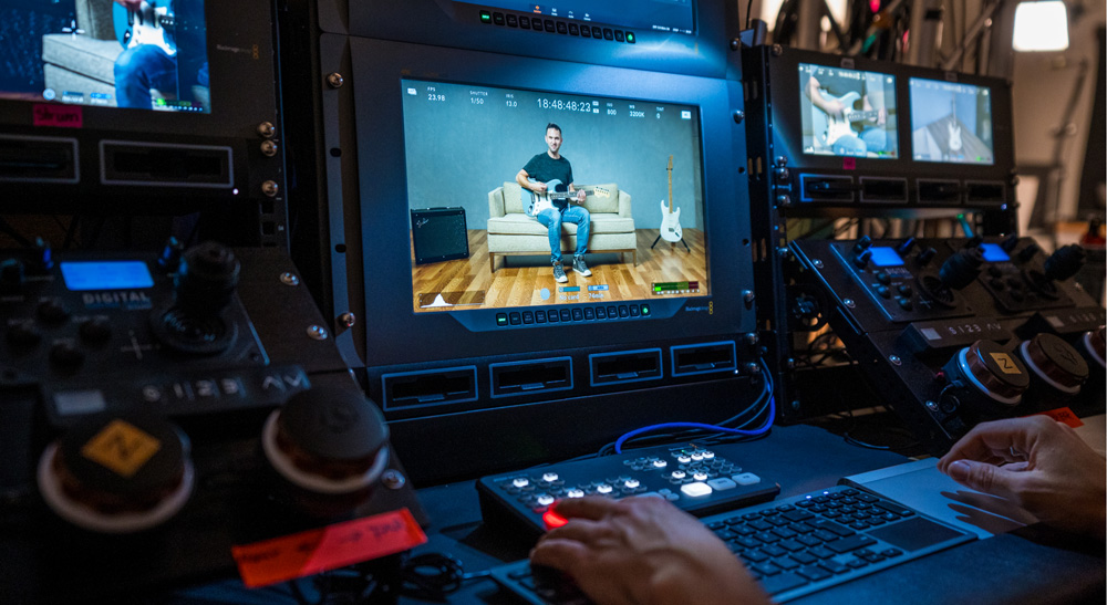 Blackmagic Design導入事例：楽器メーカー・フェンダーの新ハリウッドスタジオの場合