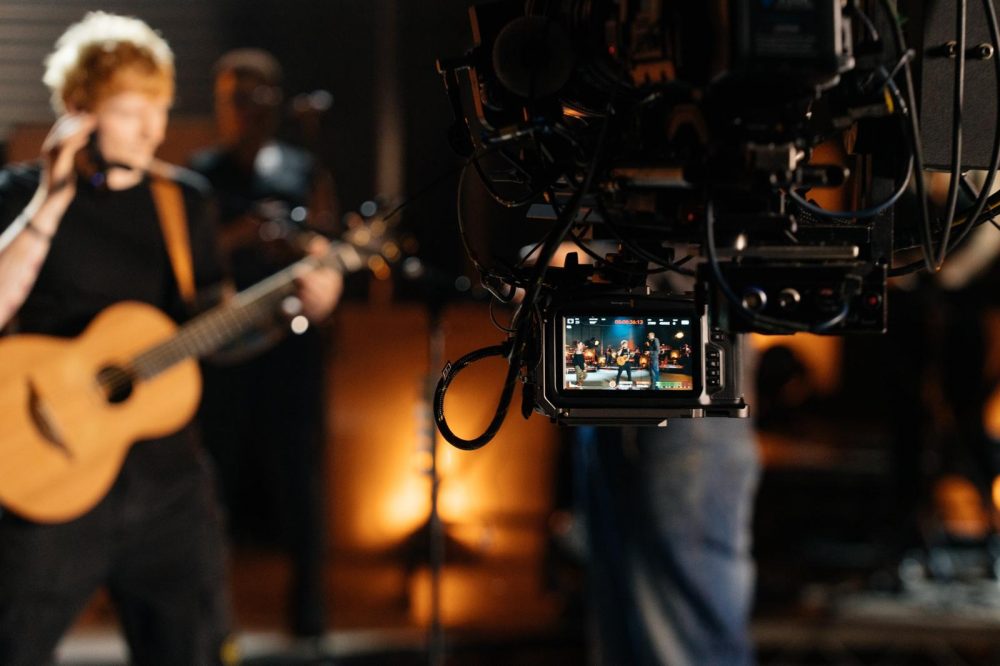 Blackmagic Design製品事例：Electric Light Studioによるエド・シーランのパフォーマンス収録の場合