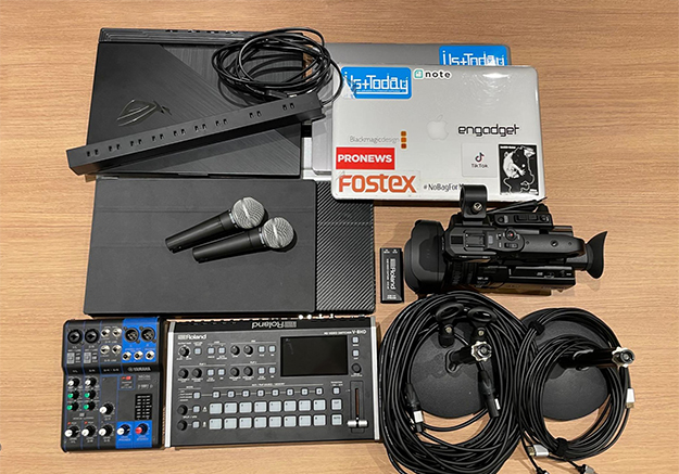 Vol.02 ライブ配信やウェビナーで必要な機材とは[はじめてのライブ配信