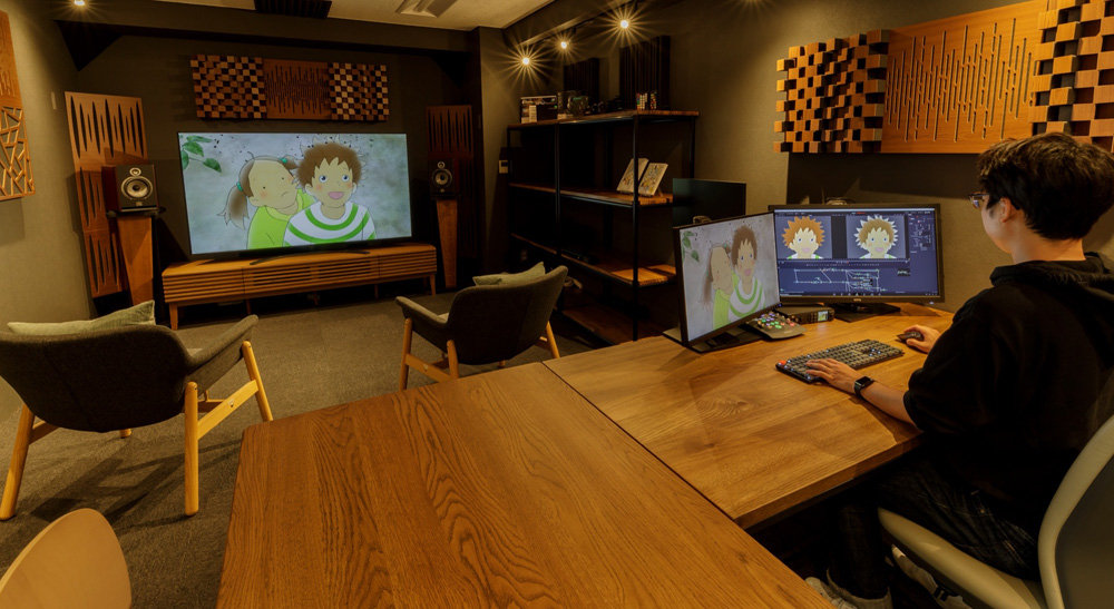 DaVinci Resolve Studio製品事例：短編アニメーション「青い羽みつけた！」の場合