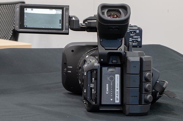 キヤノン、業務用4Kビデオカメラ「XF605」発表。高画質と小型化