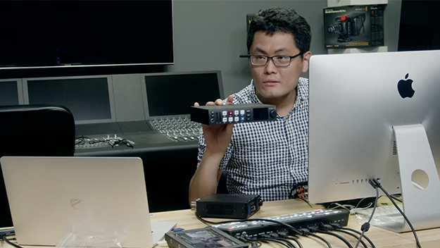 BlackmagicDesignオンライン新製品発表会説明写真