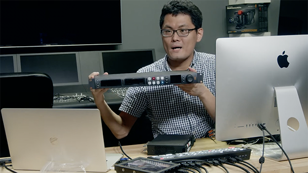 BlackmagicDesignオンライン新製品発表会説明写真