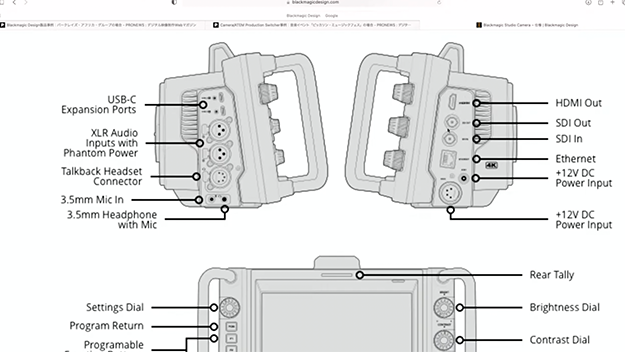 BlackmagicDesignオンライン新製品発表会説明写真