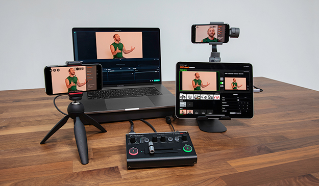 ローランド、USBストリーミング機能を搭載したストリーミング