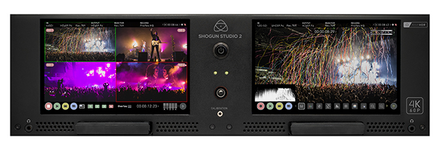 ATOMOS、ラックマウント型7.2インチデュアルモニター＆レコーディング