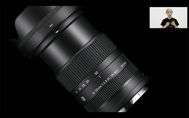 シグマプレゼンテーション18-50mmF2.8DCDN説明写真