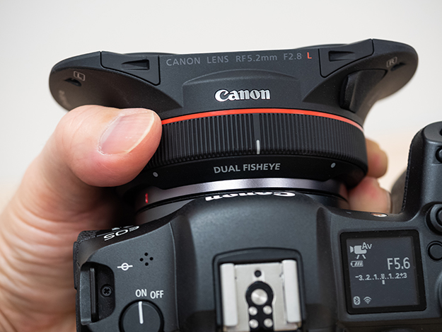 RF5.2mm F2.8 L DUAL FISHEYE写真写真