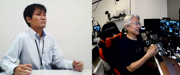 NDI特集JVCカメラインタビュー説明画像