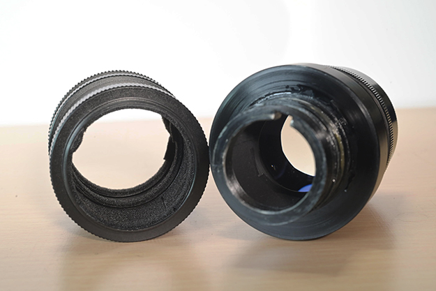 アイモマウントのフジノン75mm