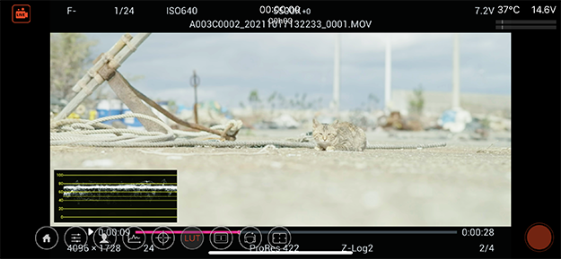 ZCAMファインダー説明写真