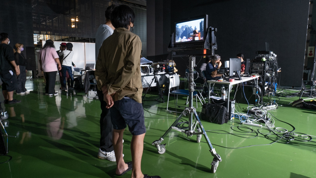 ブリッジリンク&VGIバーチャルプロダクション説明写真