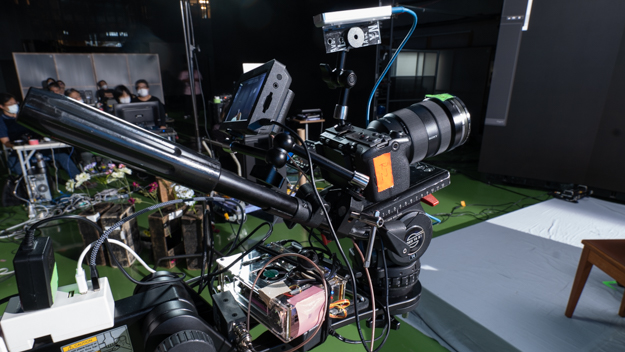 ブリッジリンク&VGIバーチャルプロダクション説明写真