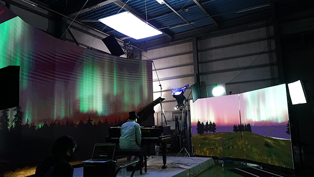 ブリッジリンク&VGIバーチャルプロダクション説明写真