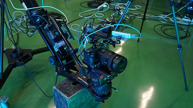 ブリッジリンク&VGIバーチャルプロダクション説明写真