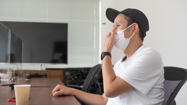 小針氏インタビュー説明写真