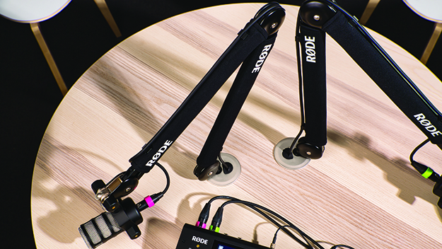 RODE、スタジオ用マイクブーム「PSA1+」説明画像
