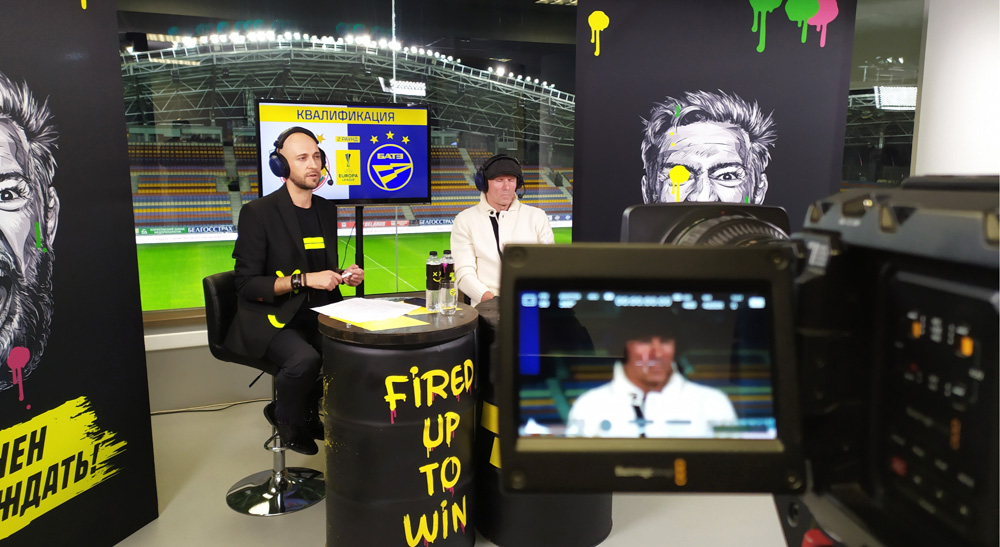 Blackmagic Design導入事例:ベラルーシ国立スポーツ連盟の中継放送の場合