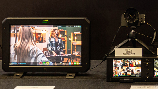 ATOMOS Shogun Studio 2を展示説明画像