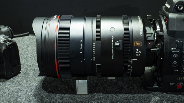 キヤノン、ブルーインパルス×Canon 8K映像空間説明写真