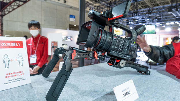 キヤノン：XF605説明写真