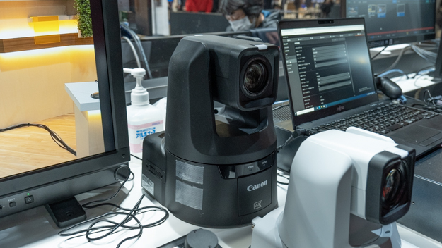 キヤノンリモートカメラ説明写真