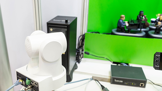 JVCケンウッドブースレポート説明写真