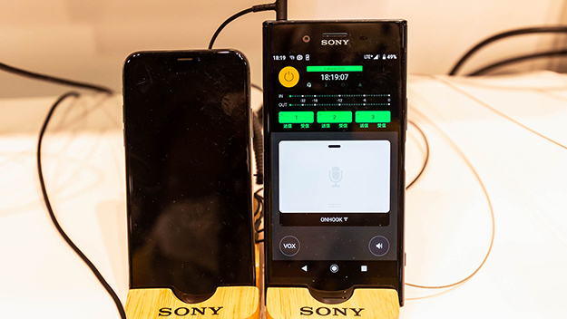 ソニー：VENICE 2を展示説明写真