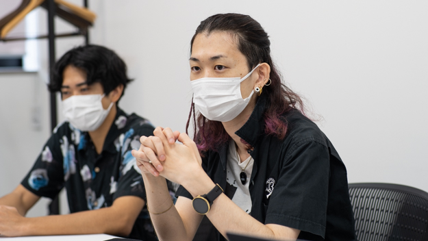 CGスタッフインタビュー説明写真